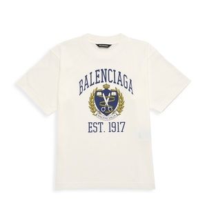 Balenciaga Collegiate Logo Graphic T-Shirt
